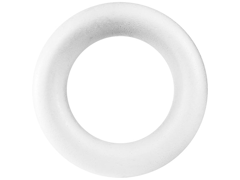 Acheter Couronne / anneau en polystyrène 25 cm - 1,99 € en ligne sur La Petite Epicerie - Loisirs créatifs