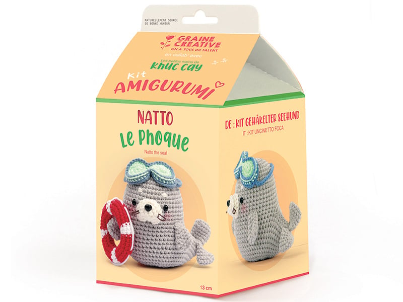 Acheter Kit amigurumi phoque - 14,99 € en ligne sur La Petite Epicerie - Loisirs créatifs