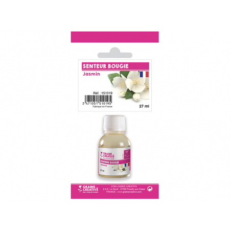 Acheter Senteur / fragrance pour bougie jasmin - 27 ml - 6,49 € en ligne sur La Petite Epicerie - Loisirs créatifs