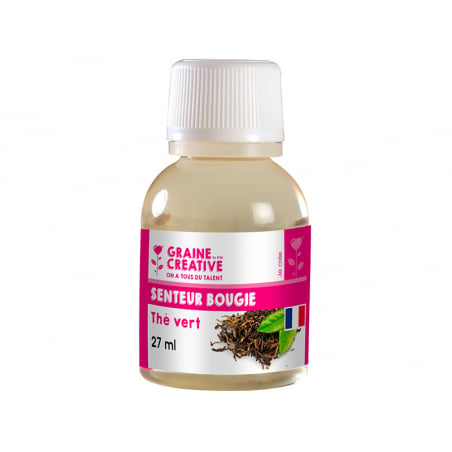 Acheter Senteur / fragrance pour bougie thé vert - 27 ml - 6,49 € en ligne sur La Petite Epicerie - Loisirs créatifs