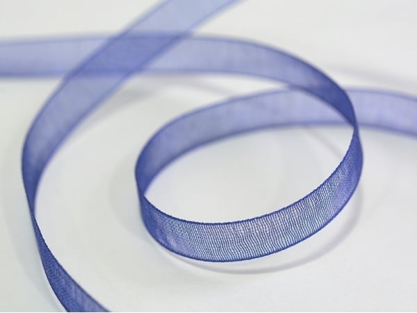 Acheter 1 m de ruban organza 6 mm - bleu de minuit - 0,39 € en ligne sur La Petite Epicerie - Loisirs créatifs