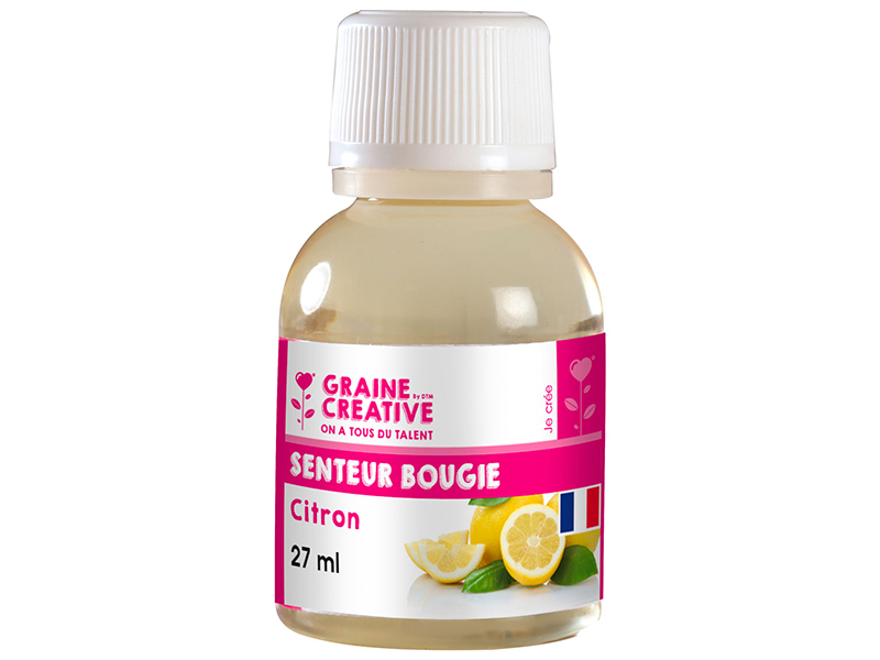 Acheter Senteur / fragrance pour bougie citron - 27 ml - 6,69 € en ligne sur La Petite Epicerie - Loisirs créatifs