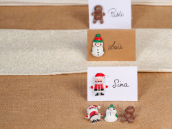 Acheter 5 mini décorations bonhommes de neige - 3 cm - 1,79 € en ligne sur La Petite Epicerie - Loisirs créatifs