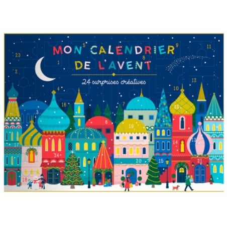 Acheter Mon calendrier de l'avent 2021 illustration Moscou - Auzou - 29,95 € en ligne sur La Petite Epicerie - Loisirs créatifs
