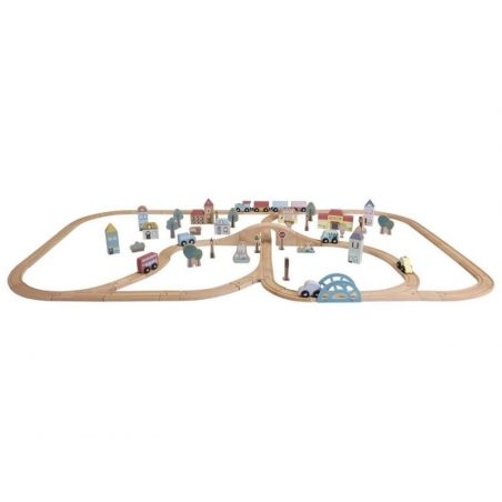 Acheter Circuit de train XL - Kit de démarrage - Little Dutch - 94,99 € en ligne sur La Petite Epicerie - Loisirs créatifs