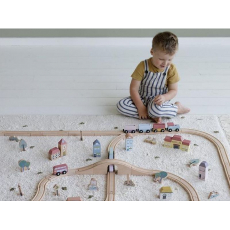Acheter Circuit de train XL - Kit de démarrage - Little Dutch - 99,99 € en ligne sur La Petite Epicerie - Loisirs créatifs