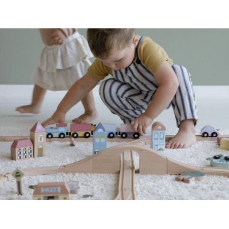 Acheter Circuit de train XL - Kit de démarrage - Little Dutch - 99,99 € en ligne sur La Petite Epicerie - Loisirs créatifs