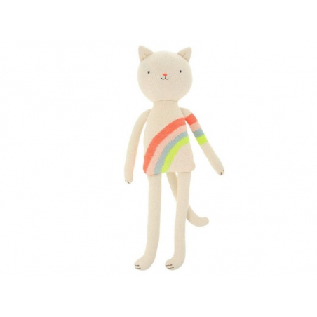 Acheter Petite peluche chat avec un arc-en-ciel - 31,99 € en ligne sur La Petite Epicerie - Loisirs créatifs