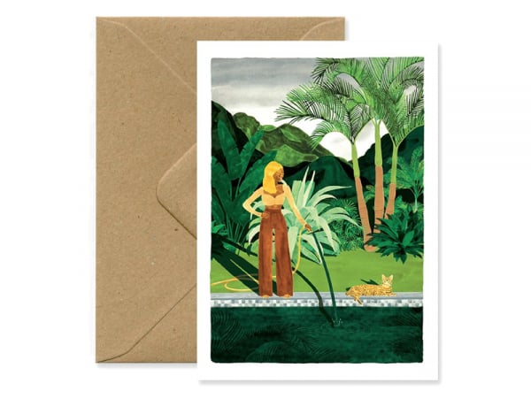 Acheter Carte aquarelle arrosage chic - ATWS - 3,49 € en ligne sur La Petite Epicerie - Loisirs créatifs