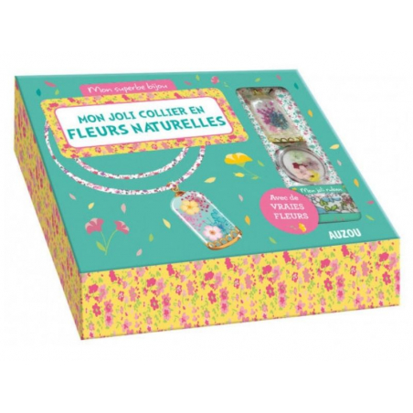 Acheter Kit créatif - Mon superbe bijou Auzou - mon joli collier en fleurs naturelles - 10,79 € en ligne sur La Petite Epicer...