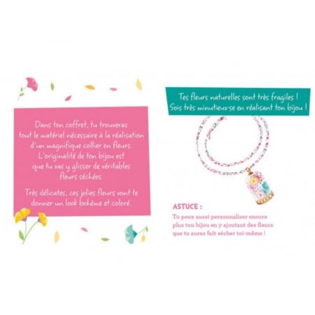 Acheter Kit créatif - Mon superbe bijou Auzou - mon joli collier en fleurs naturelles - 10,79 € en ligne sur La Petite Epicer...