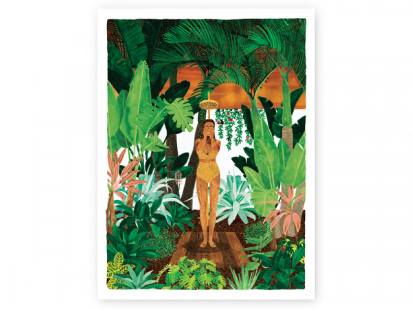 Acheter Affiche aquarelle - Douche d'été - 18 x 24 cm - ATWS - 11,99 € en ligne sur La Petite Epicerie - Loisirs créatifs