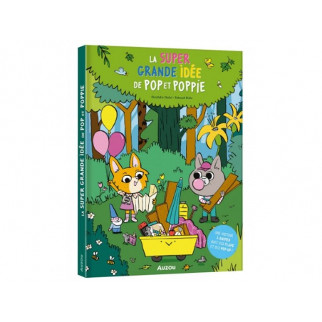 Acheter Livre animé Auzou - La Super grande idée de Pop et Poppie - 19,95 € en ligne sur La Petite Epicerie - Loisirs créatifs