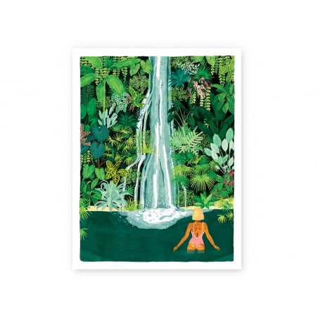 Acheter Affiche aquarelle - cascade - 29,7 x 39,7 cm - ATWS - 23,99 € en ligne sur La Petite Epicerie - Loisirs créatifs
