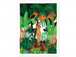 Acheter Affiche aquarelle - Douche d'été - 40 x 31 cm -ATWS - 23,99 € en ligne sur La Petite Epicerie - Loisirs créatifs