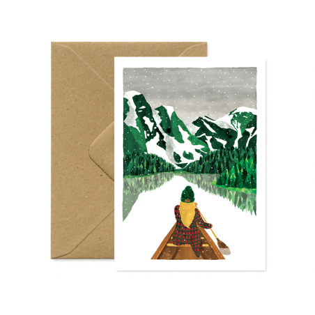Acheter Carte aquarelle lac d'hiver -ATWS - 3,49 € en ligne sur La Petite Epicerie - Loisirs créatifs