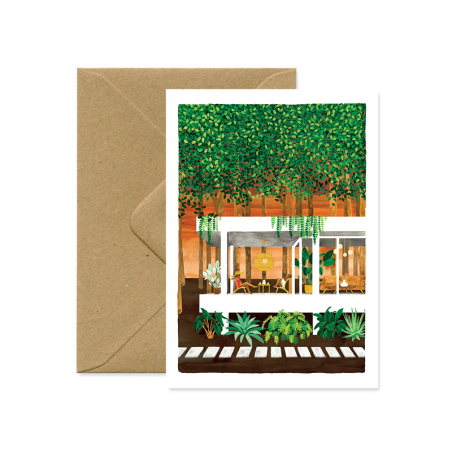Acheter Carte aquarelle - Maison dans les bois - ATWS - 3,49 € en ligne sur La Petite Epicerie - Loisirs créatifs