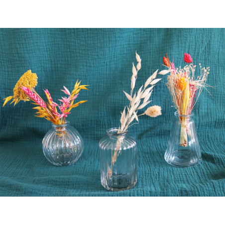 Acheter Lot de 3 vases transparents - 14,49 € en ligne sur La Petite Epicerie - Loisirs créatifs