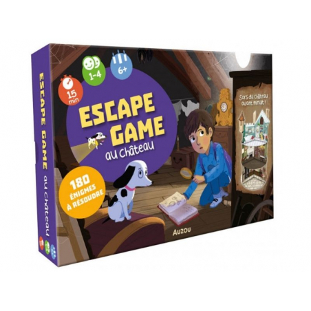 Acheter Coffret Auzou - Escape game au château - 29,95 € en ligne sur La Petite Epicerie - Loisirs créatifs