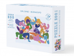 Acheter Puzzle 500 pièces 52x36,5 cm illustration Girl gang par Alicia.Flipo - 24,99 € en ligne sur La Petite Epicerie - Lois...