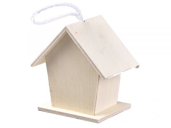 Kit de maison d'oiseau en bois non fini Nichoir en bois bricolage maison d'oiseaux  d'installation simple graffitiable Rentable - Cdiscount Animalerie