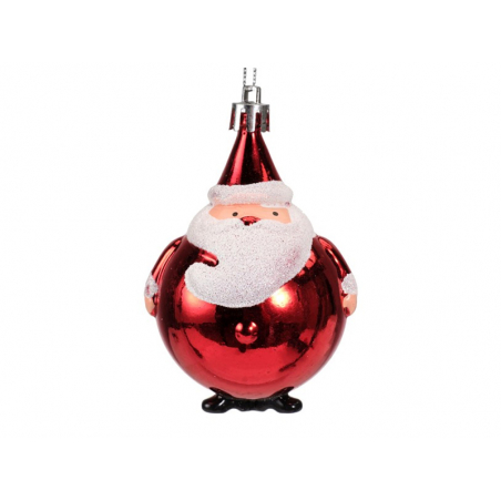 Acheter Boule de Noël - gros père Noël brillant - 8,5 cm - 1,99 € en ligne sur La Petite Epicerie - Loisirs créatifs