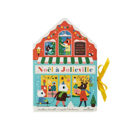 Acheter Livre accordéon Noël à Jolieville - Ingela P Arrhenius - 18,00 € en ligne sur La Petite Epicerie - Loisirs créatifs