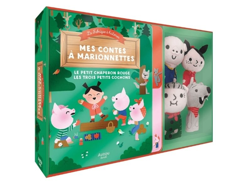 Acheter Coffret Auzou - Mes contes à marionnettes - 29,95 € en ligne sur La Petite Epicerie - Loisirs créatifs