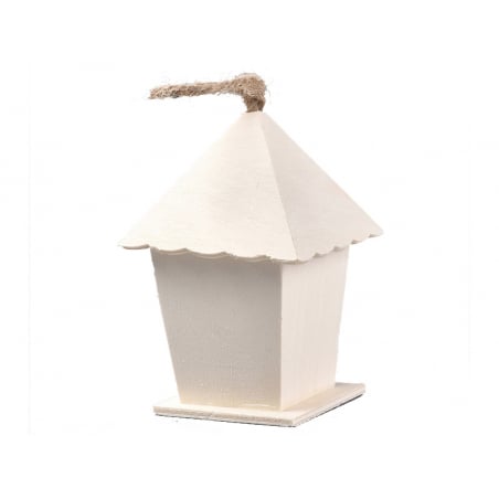 Acheter Mini-maison en bois à décorer - Nichoir à oiseaux - 4,99 € en ligne sur La Petite Epicerie - Loisirs créatifs