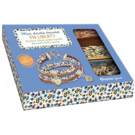 Acheter Kit créatif - Ma boîte à bijoux Auzou - mon double bracelet liberty - 11,29 € en ligne sur La Petite Epicerie - Loisi...