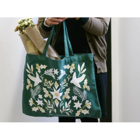 Acheter Tote bag vert sapin Noël - La petite épicerie - 9,99 € en ligne sur La Petite Epicerie - Loisirs créatifs