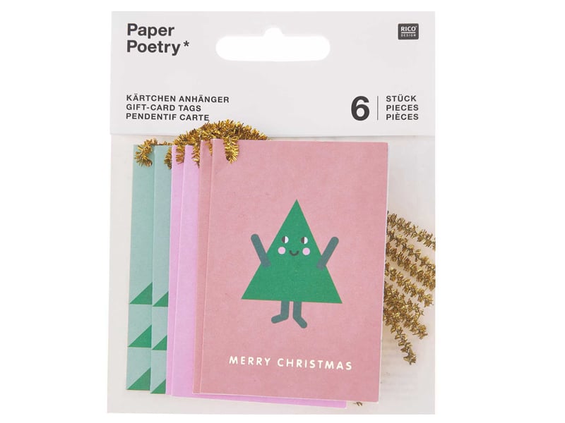 Acheter Pendentif Carte Joyeux Noël - Rico Design - 4,39 € en ligne sur La Petite Epicerie - Loisirs créatifs
