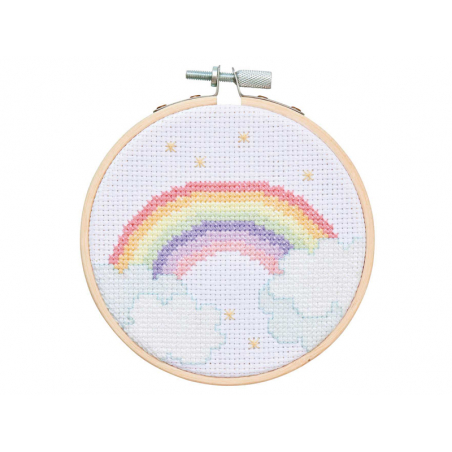 Acheter KIT DE BRODERIE ARC-EN-CIEL - RICO DESIGN - 9,99 € en ligne sur La Petite Epicerie - Loisirs créatifs