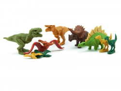 Acheter Lot de 10 gommes - Dinosaures - 8,19 € en ligne sur La Petite Epicerie - Loisirs créatifs