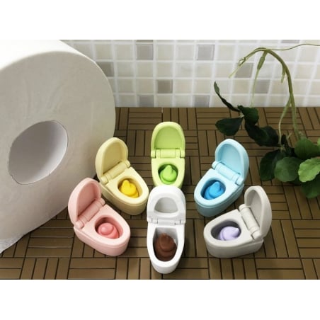 Acheter Gomme toilettes - aléatoire - 1,49 € en ligne sur La Petite Epicerie - Loisirs créatifs