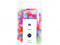 Acheter Set de 40 pompons - rainbow pastel - 4,99 € en ligne sur La Petite Epicerie - Loisirs créatifs
