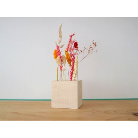Acheter Support cube en bois pour 13 fleurs séchées - Rico Design - 5,99 € en ligne sur La Petite Epicerie - Loisirs créatifs