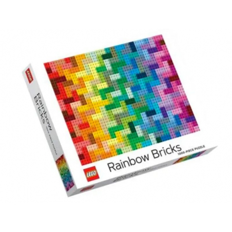 Acheter Puzzle Lego - Rainbow Bricks 1000 pièces 50x63 cm - 22,99 € en ligne sur La Petite Epicerie - Loisirs créatifs
