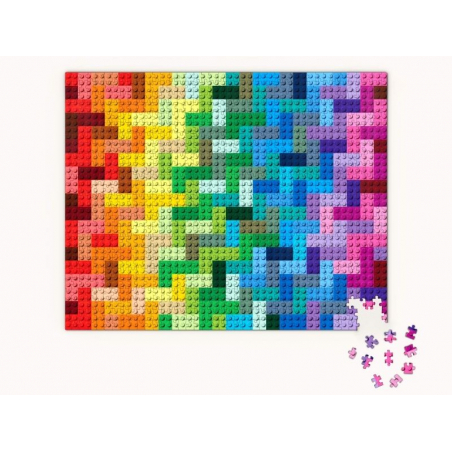 Acheter Puzzle Lego - Rainbow Bricks 1000 pièces 50x63 cm - 22,99 € en ligne sur La Petite Epicerie - Loisirs créatifs