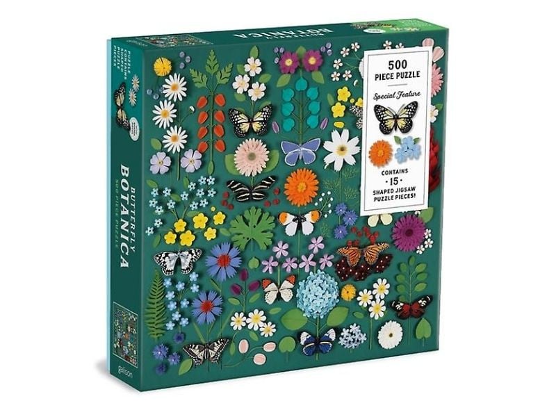 Acheter Puzzle Butterfly Botanica - 500 pièces 51x51 cm - 25,99 € en ligne sur La Petite Epicerie - Loisirs créatifs