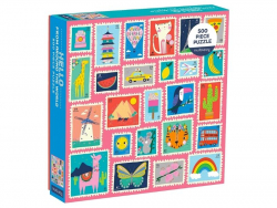 Acheter Puzzle Timbres du monde - 500 pièces 51x51 cm - 15,99 € en ligne sur La Petite Epicerie - Loisirs créatifs