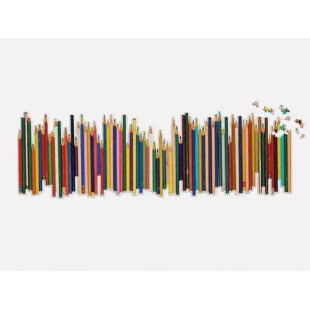 Acheter Puzzle Crayons de couleurs - 1000 pièces 43,7x13,9 cm - 32,99 € en ligne sur La Petite Epicerie - Loisirs créatifs