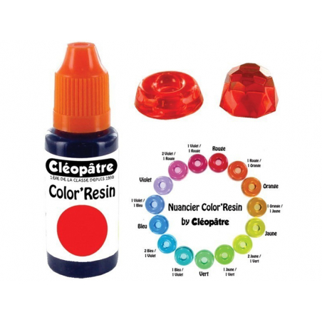 Acheter Colorant concentré pour résine 15 gr - Rouge - 6,99 € en ligne sur La Petite Epicerie - Loisirs créatifs