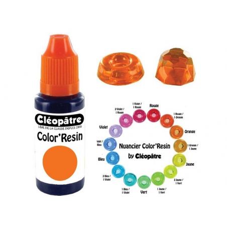 Acheter Colorant concentré pour résine 15 gr - Orange - 6,99 € en ligne sur La Petite Epicerie - Loisirs créatifs