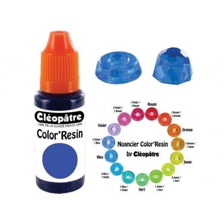 Acheter Colorant concentré pour résine 15 gr - Bleu - 6,99 € en ligne sur La Petite Epicerie - Loisirs créatifs