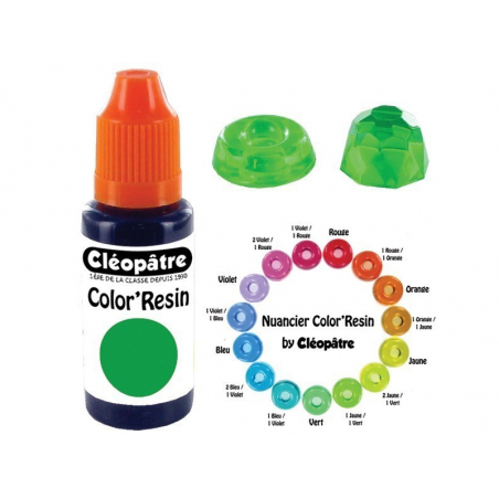 Acheter Colorant concentré pour résine 15 gr - Vert - 6,99 € en ligne sur La Petite Epicerie - Loisirs créatifs