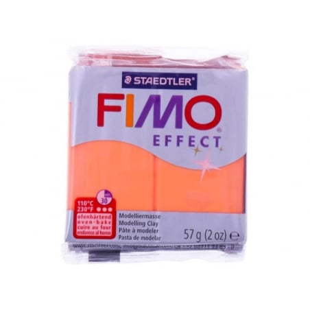 Acheter Pâte Fimo Effect Néon 57gr Orange 401 - 2,19 € en ligne sur La Petite Epicerie - Loisirs créatifs