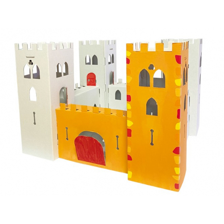 Acheter Mon château fort en carton à décorer - Cléopâtre - 12,99 € en ligne sur La Petite Epicerie - Loisirs créatifs