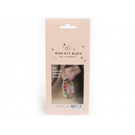 Acheter Mon kit bijou - Boucles créoles Astrée - La Petite Épicerie - 9,99 € en ligne sur La Petite Epicerie - Loisirs créatifs