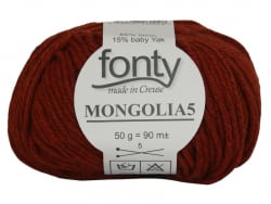 Acheter Laine Fonty - MONGOLIA 5 - 04 rouge indien - 5,99 € en ligne sur La Petite Epicerie - Loisirs créatifs